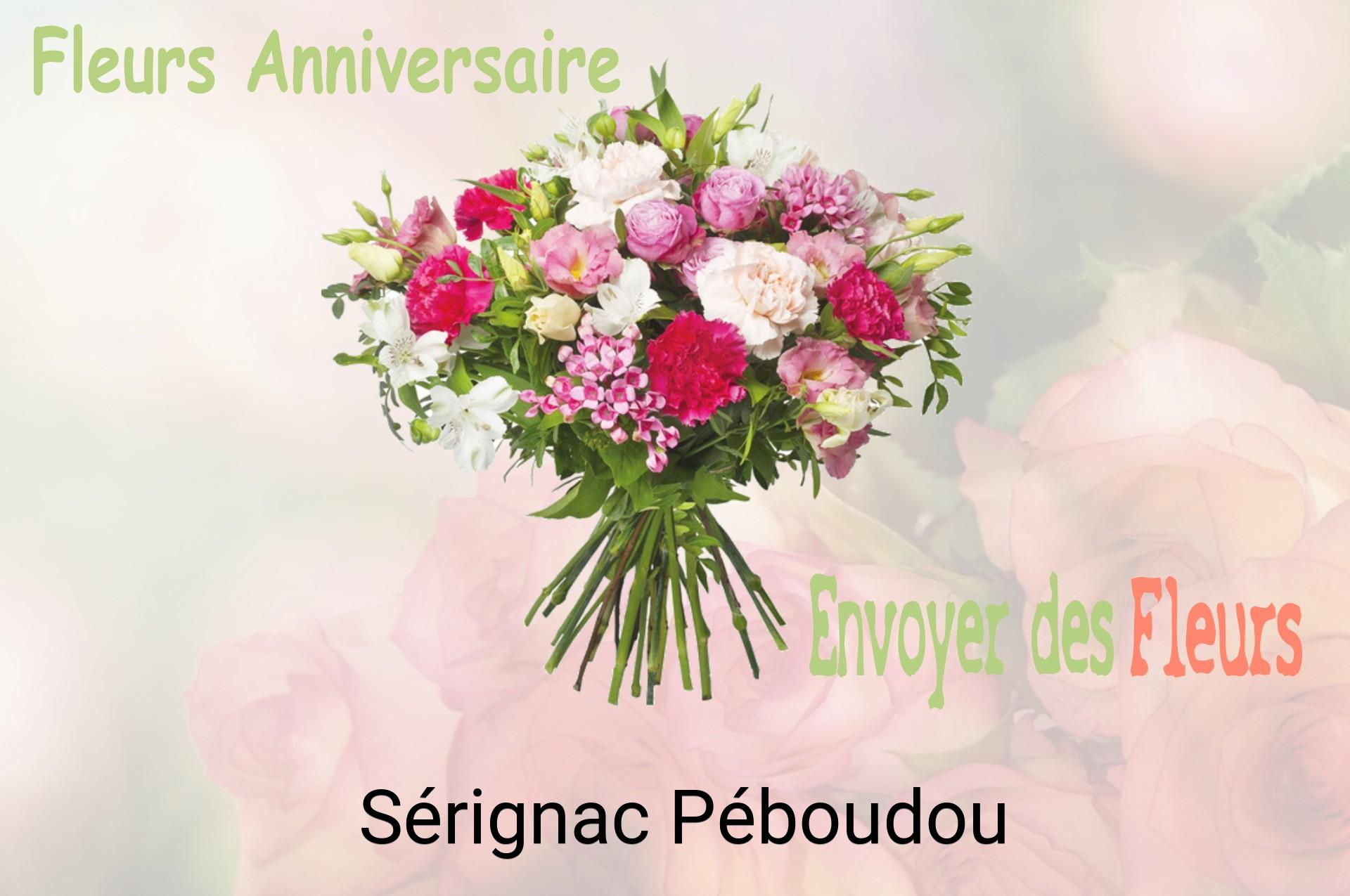Bouquet de fleurs d’anniversaire livré à Sérignac-Péboudou