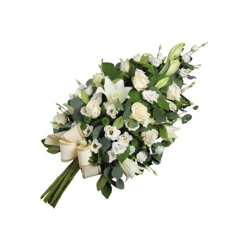 GERBE DE FLEURS DEUIL SERIGNAC-PEBOUDOU